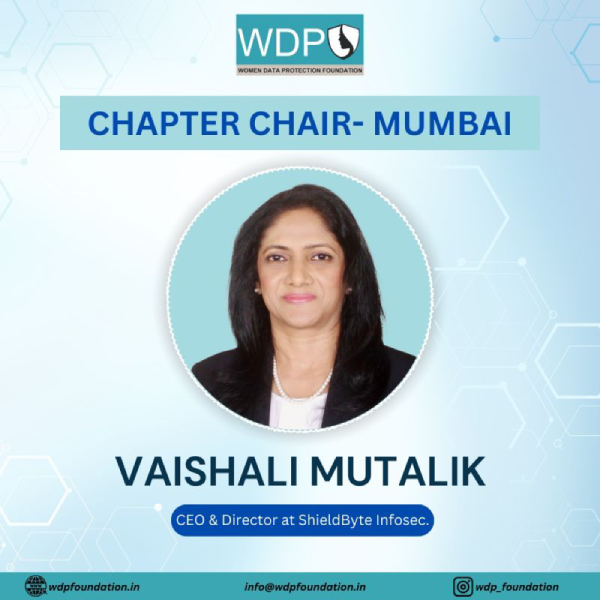 Women Data Protection Foundation - Mumbai Chapter Chair Appointment